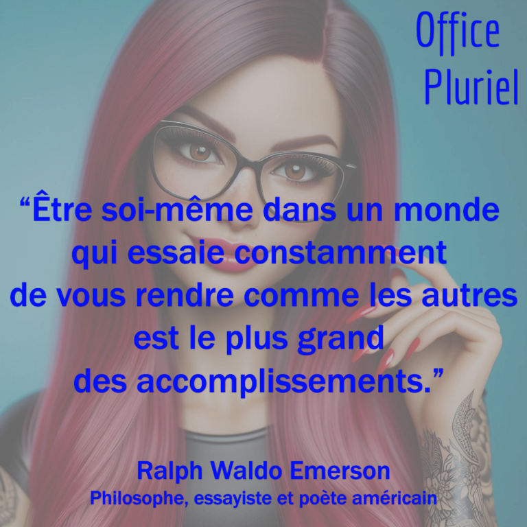 Hors des cases, trop empathique, trop “trop” : voilà qui je suis.